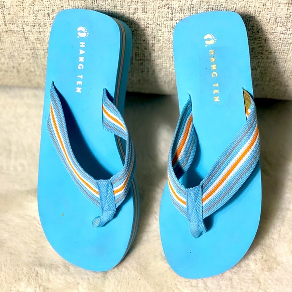 Vintage wedge Hang Ten - Picture 2 of 8